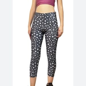 Terez women's gray mini star leggings